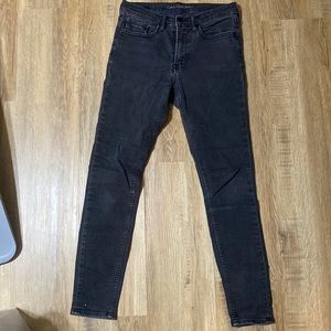 Calvin Klein. Black high rise skinny Jean.